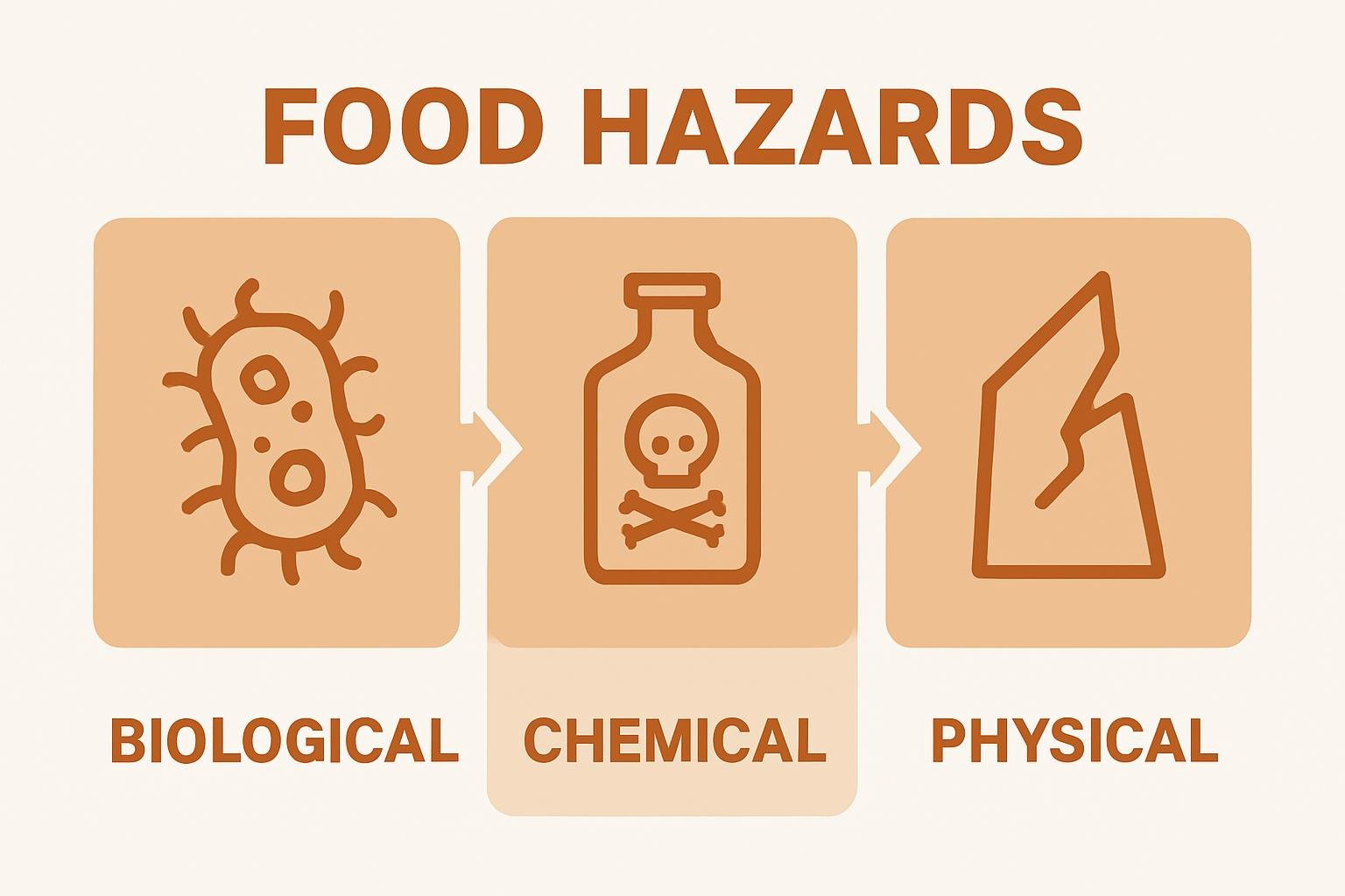 Les 3 risques HACCP